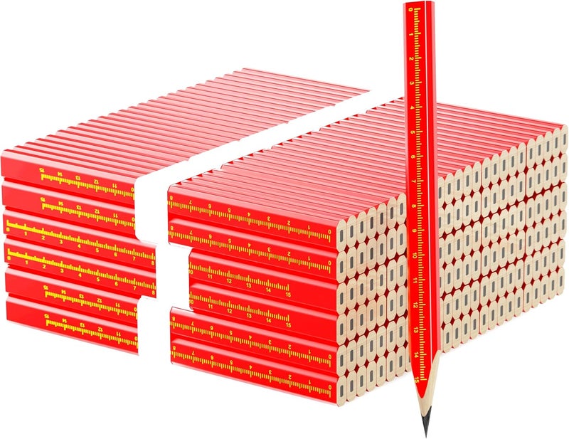 KR. LIF 110 PCS Construction Carpenter Pencils, Carpenter Marking Pencil for Woodworking Concrete Scriber Marking Tool pica pencils(110) - Image 5